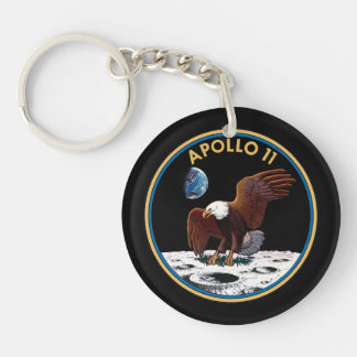 Porte-clefs Insigne d'Apollo 11