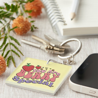 Porte-clefs Inspiration Berry Porte - clé spécial Wordart