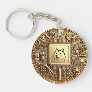 Porte-clefs Inspiration BitCap Dogecoin