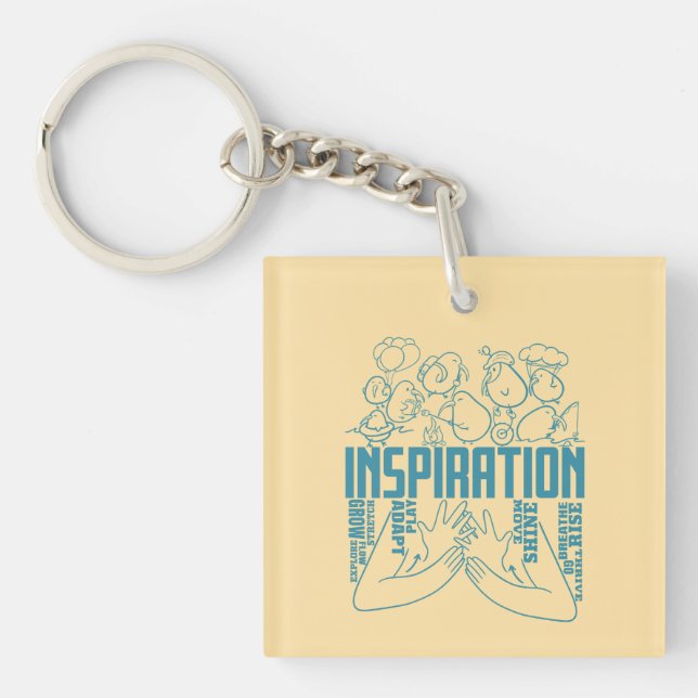 Porte-clefs Inspiration - Conception ASL (Devant)