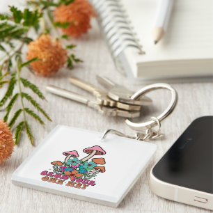 Porte-clefs Inspiration Croissance Propre Voie Wordart