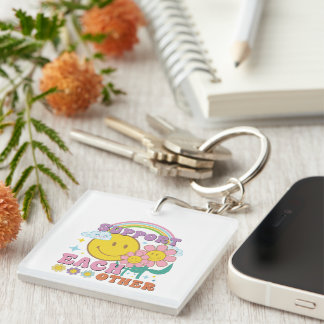 Porte-clefs Inspiration de support mutuellement Porte - clé Wo