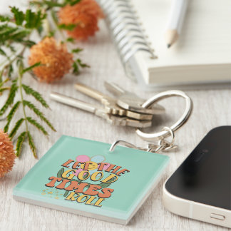 Porte-clefs Inspiration Good Times Wordart Porte - clé