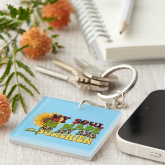 Porte-clefs Inspiration My Soul Wordart