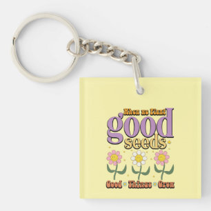 Porte-clefs Inspiration Plante Bonne Semences Wordart