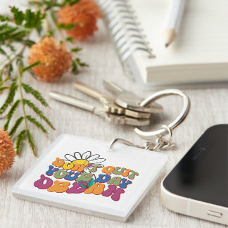 Porte-clefs Inspirational Ne quittez pas Wordart Porte - clé