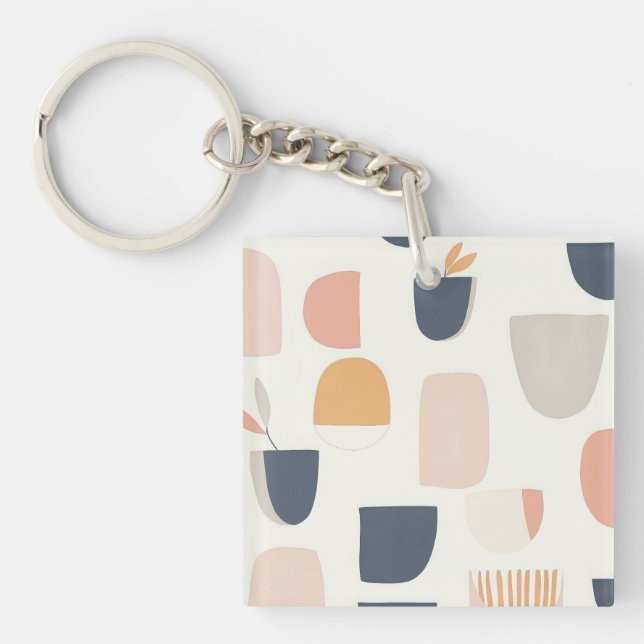 Porte-clefs Inspiré de Scandinavie (Devant)