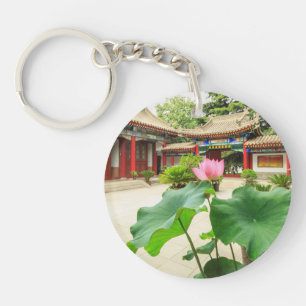 Porte-clefs Intérieur de la pagode de Chine