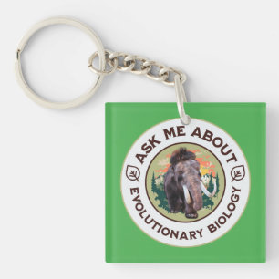Porte-clefs Interrogez-moi sur la biologie évolutive Woolly Ma