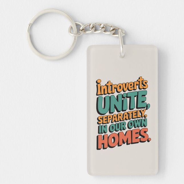 Porte-clefs Introduction Unite... Dans Nos Propres Maisons (Devant)
