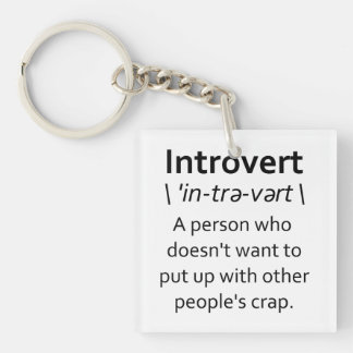 Porte-clefs Introverti