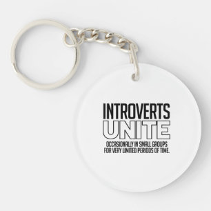 Porte-clefs Introverts unissent : De temps en temps
