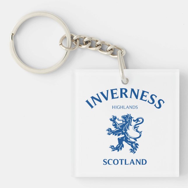 Porte-clefs INVERNESS Ecosse (Devant)
