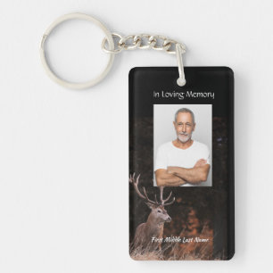 Porte-clefs Invitation du service commémoratif Stag Deer Outdo