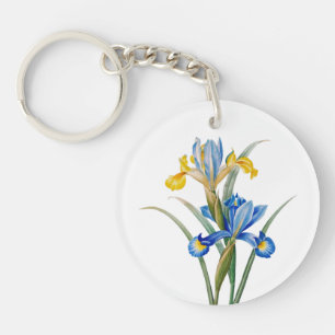 Porte-clefs Iris d'Espagne par Pierre-Joseph Redouté