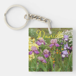 Porte-clefs Iris iris fleurs fleuris Cottage Jardin Anniversai