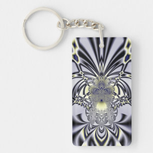 Porte-clefs Iris pourpre