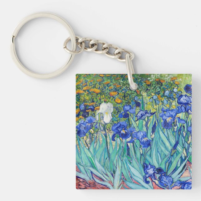 Porte-clefs Irises Vincent van Gogh (Devant)