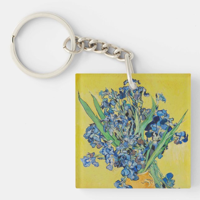 Porte-clefs Irises Vincent van Gogh (Devant)