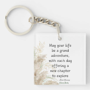 Porte-clefs Irish Blessing May Your Life Be a Grand Adventure