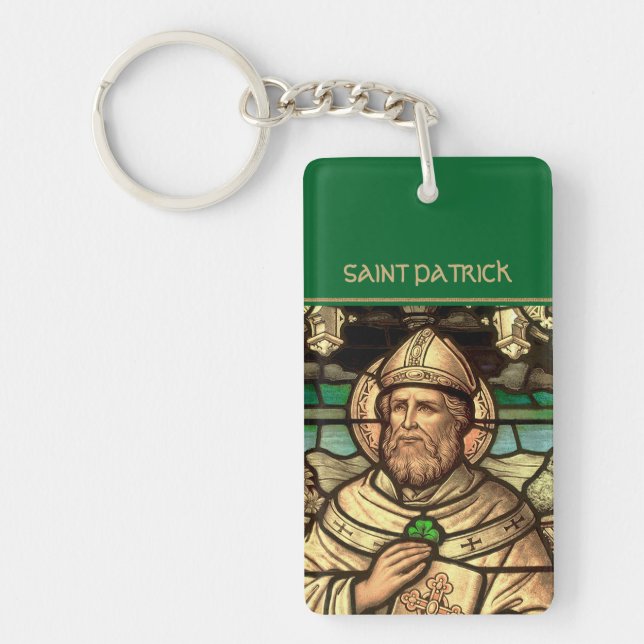 Porte-clefs Irish Blessings St. Patrick's Day Cadeau (Devant)