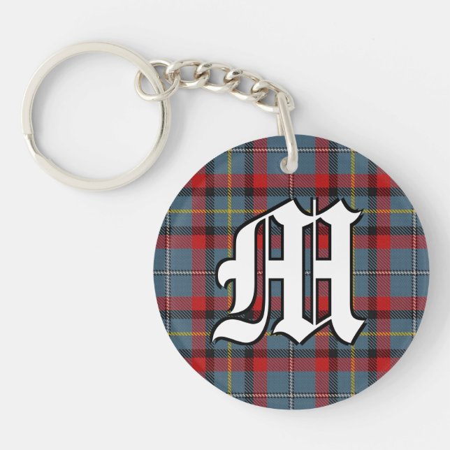Porte-clefs Irish Clan MacNamara McNamara Tartan Plaid (Devant)