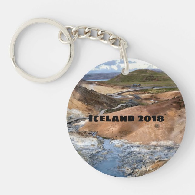 Porte-clefs Islande - porte - clé personnalisé (Devant)