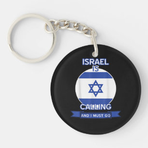 Porte-clefs Israël appelle et je dois y aller