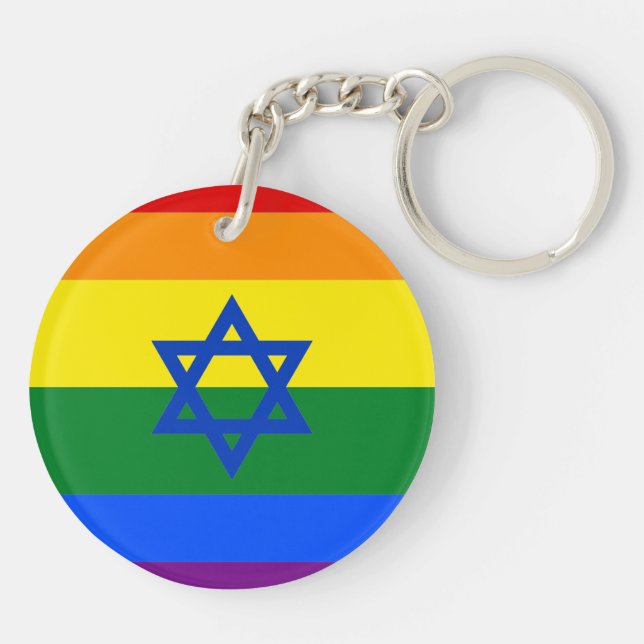 Porte-clefs Israël LGBT (Dos)