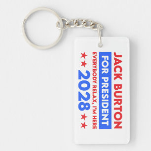 Porte-clefs Jack Burton Pour Président 2028