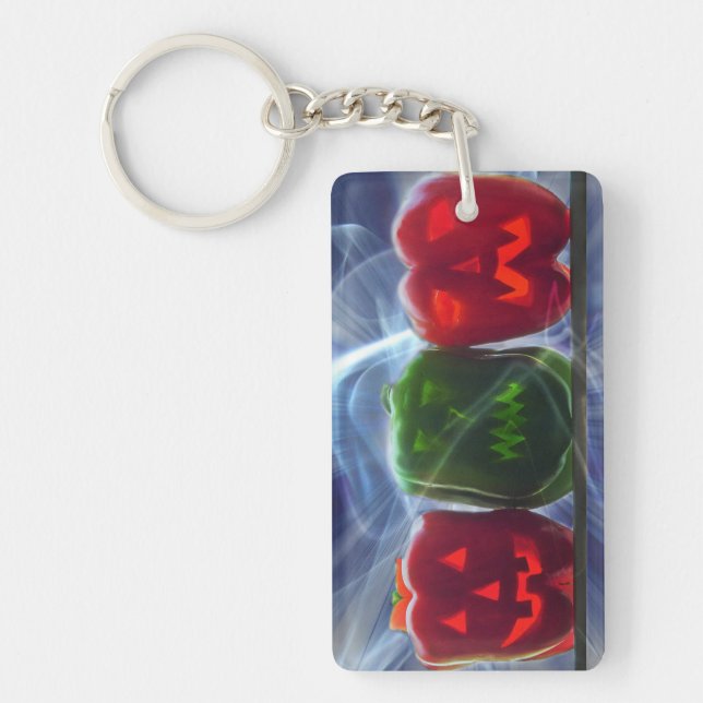Porte-clefs Jack-o'-lantern Bell Peppers (Devant)