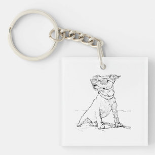 Porte-clefs Jack Russell Terrier