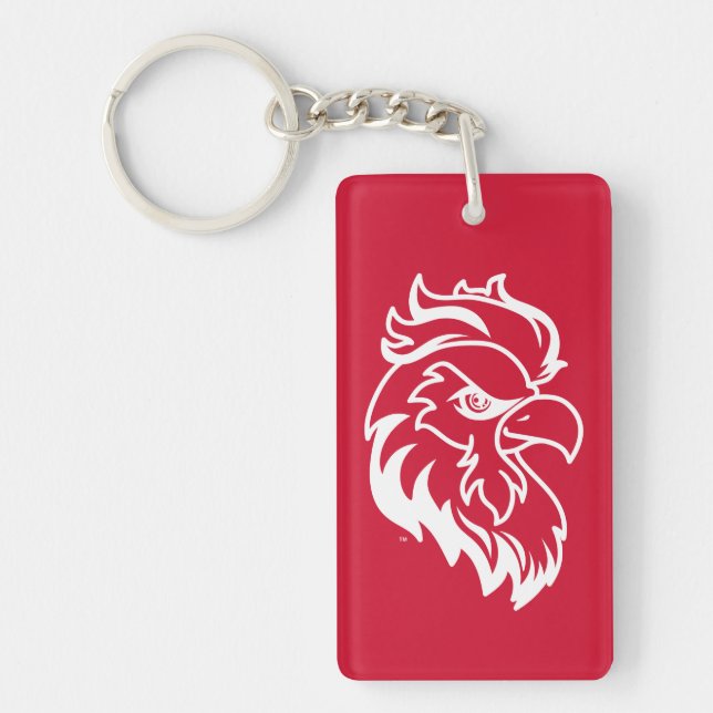 Porte-clefs Jacksonville State University Gamecocks Red Eagle (Devant)