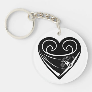 Porte-clefs J'adore l'aviation