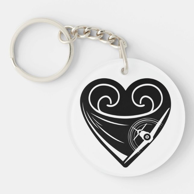 Porte-clefs J'adore l'aviation  (Devant)