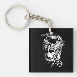 Porte-clefs Jaguar - Panthère noire