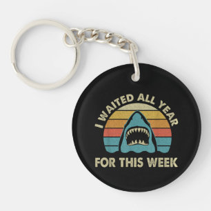 Porte-clefs J'ai attendu toute l'année pour cette semaine amou