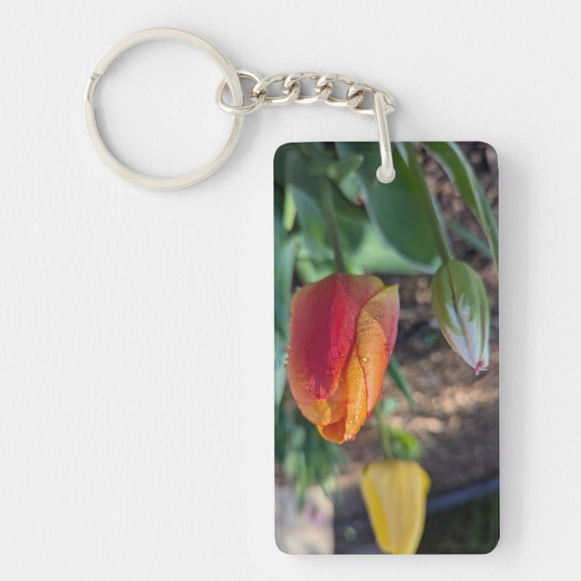 Porte-clefs J'ai donc envoyé des inconnus par RoseWrites (Devant)