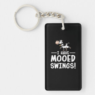 Porte-clefs J'ai l'amant de vache à sautes de humeur