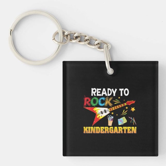 Porte-clefs J'ai Ready To Rock (Devant)