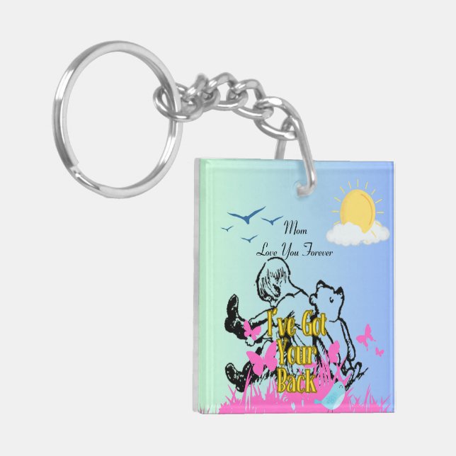 Porte-clefs J'ai ton dos (Devant gauche)