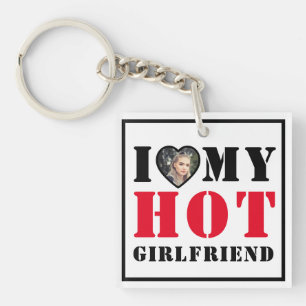 Porte-clefs J'Aime Chaud Ma Petite Amie