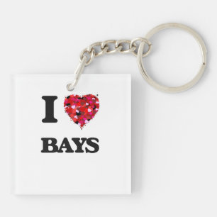 Porte-clefs J'aime des baies