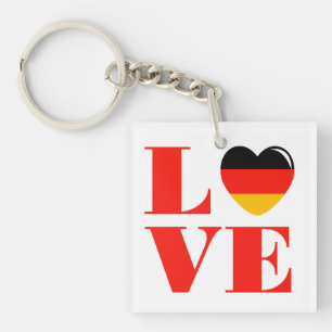 Porte-clefs J'aime l'Allemagne