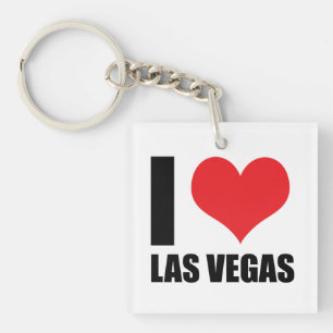 Porte-clefs J'aime Las Vegas