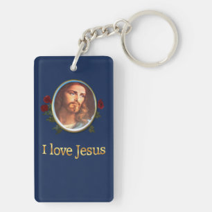 Porte-clefs J'aime les cadeaux de Jésus