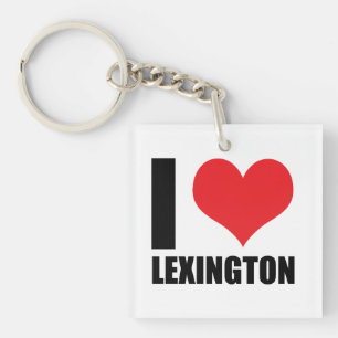 Porte-clefs J'aime Lexington