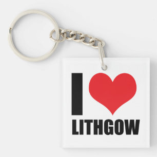 Porte-clefs J'aime Lithgow