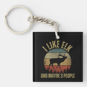 PORTE-CLEFS J'AIME L'ORIGAN ET PEUT-ÊTRE 3 PERSONNES
