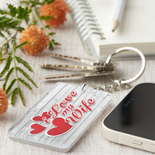 Porte-clefs J'aime ma Femme